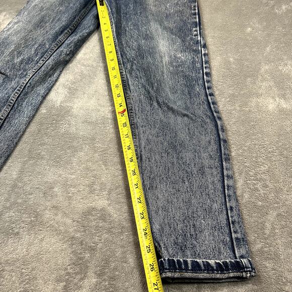 VTG Guess by Georges Marciano Denim Jeans Women's 28 High Rise Tapered 90's USA - Picture 8 of 11